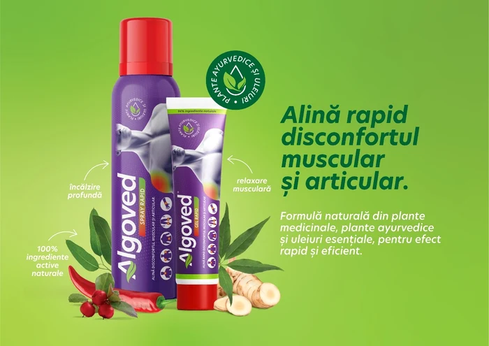 Algoved: diminețile tale pot începe altfel. Cu un zâmbet, nu cu durere