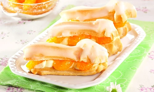 ecler cu crema de vanilie mandarine jpeg