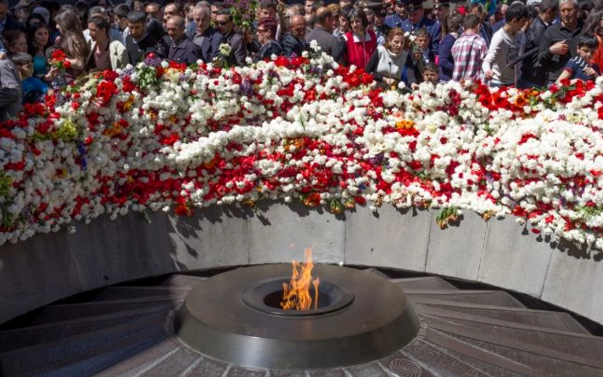 Monumentul Genocidului Armean de la Yerevan