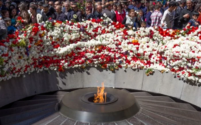 Monumentul Genocidului Armean de la Yerevan