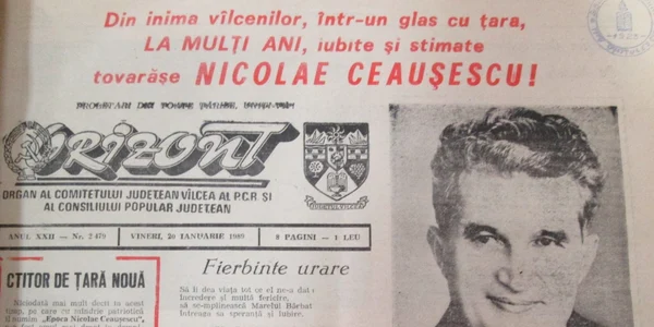 FOTO Ziua lui Nicolae Ceauşescu. Cum au sărbătorit vâlcenii ultima zi de naştere a “Marelui Erou”