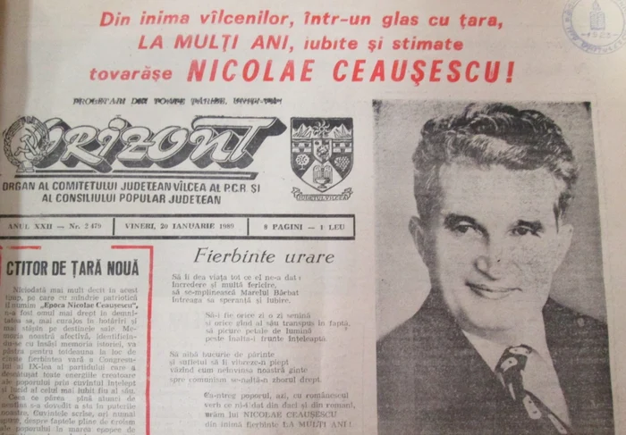 FOTO Ziua lui Nicolae Ceauşescu. Cum au sărbătorit vâlcenii ultima zi de naştere a “Marelui Erou”