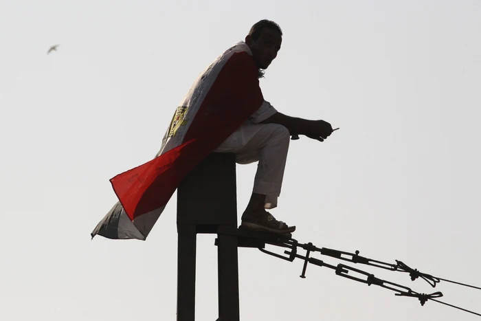 Susţinător al lui Morsi. FOTO: Reuters
