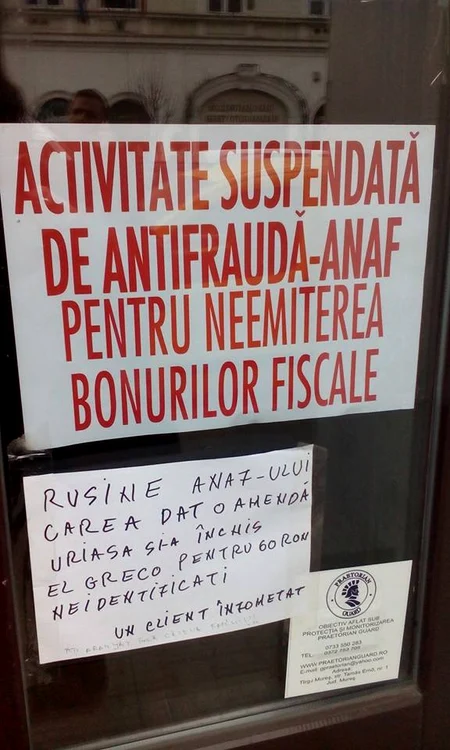 
    Cofetăria Codrina din Timișoara a fost închisă de ANAF  