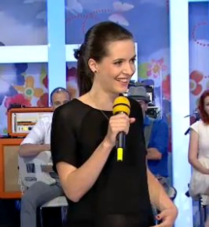 Petronia, soţia lui Vlad, este însărcinată cu primul lor copil (captură: PRO TV)