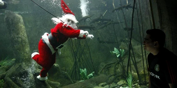 acua claus foto news.cn