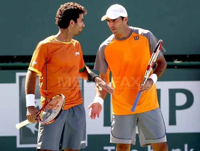 Horia Tecău şi Jean-Julien Rojer, eliminaţi în optimile turneului de la Indian Wells FOTO Twitter