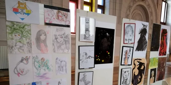 vernisaj picturi desene Galati