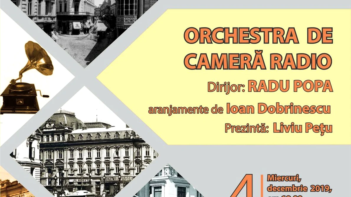 Muzica Bucureştiului de odinioară la SALA RADIO jpeg