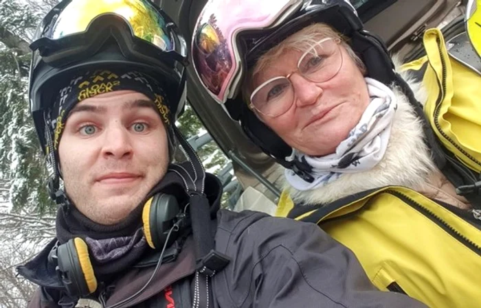 Monica Tatoiu și soțul ei