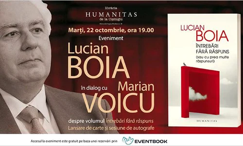 Lansare de carte/ Lucian Boia, «Întrebări fără răspuns (sau cu prea multe răspunsuri)» jpeg