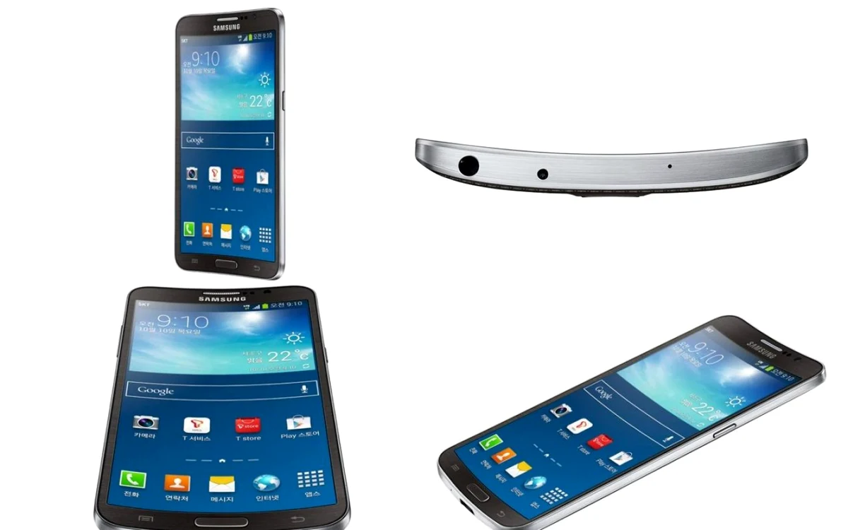 Samsung Galaxy Round, un telefon curbat după vremuri (sau doar după design).