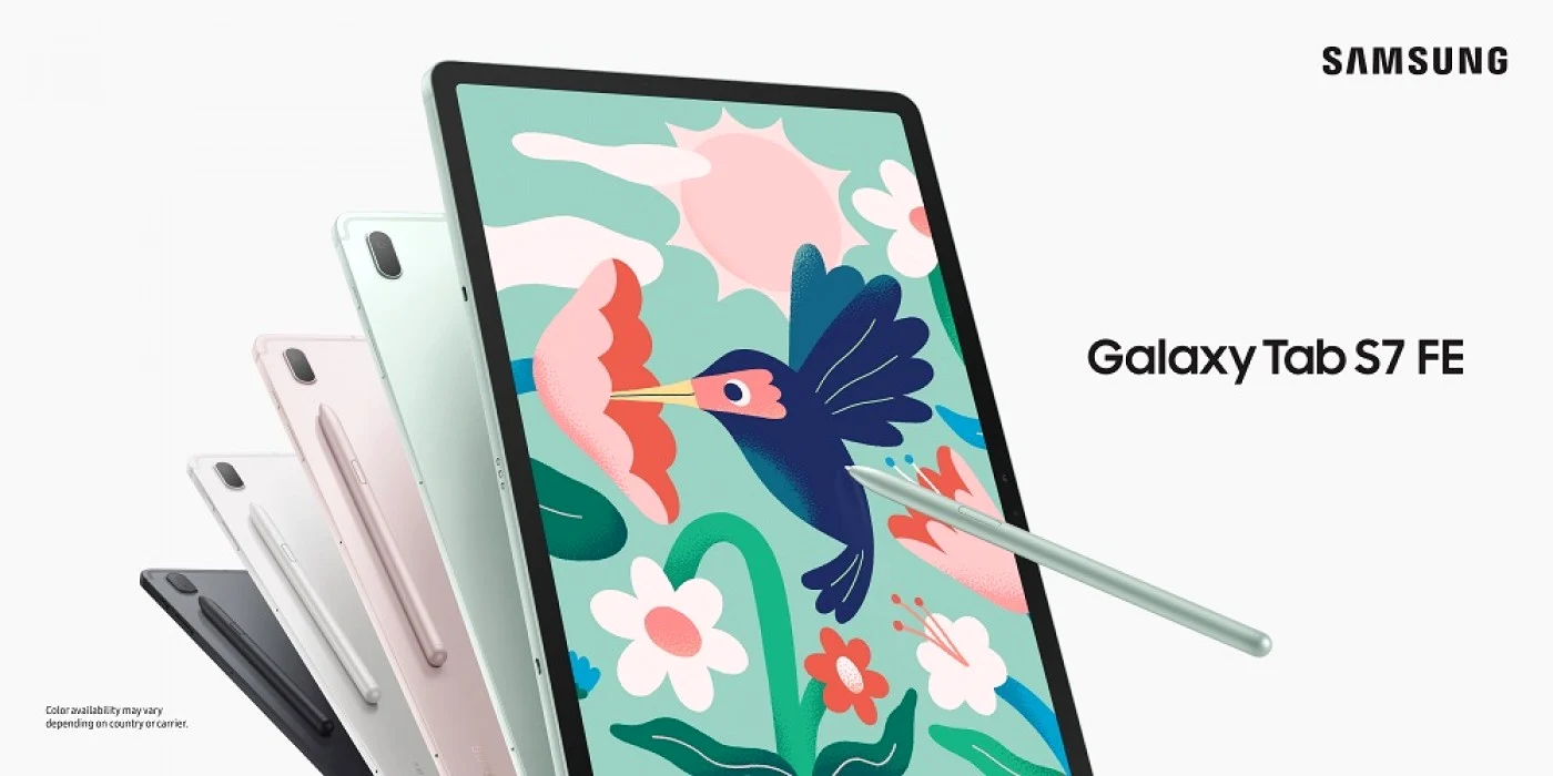 Tableta Samsung Galaxy Tab S7 FE.