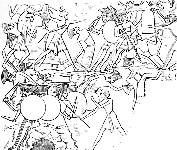 707px Pulasti Philistine and Tsakkaras painting png png