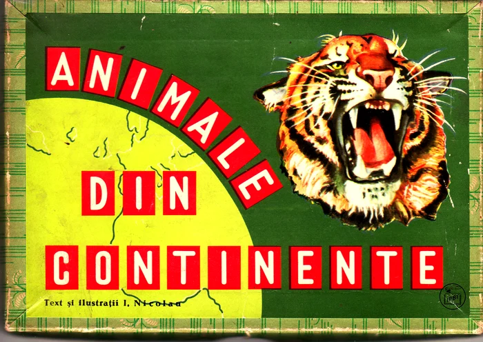Jocul „Animale pe continente” era unul dintre cele mai populare ale epocii comuniste
