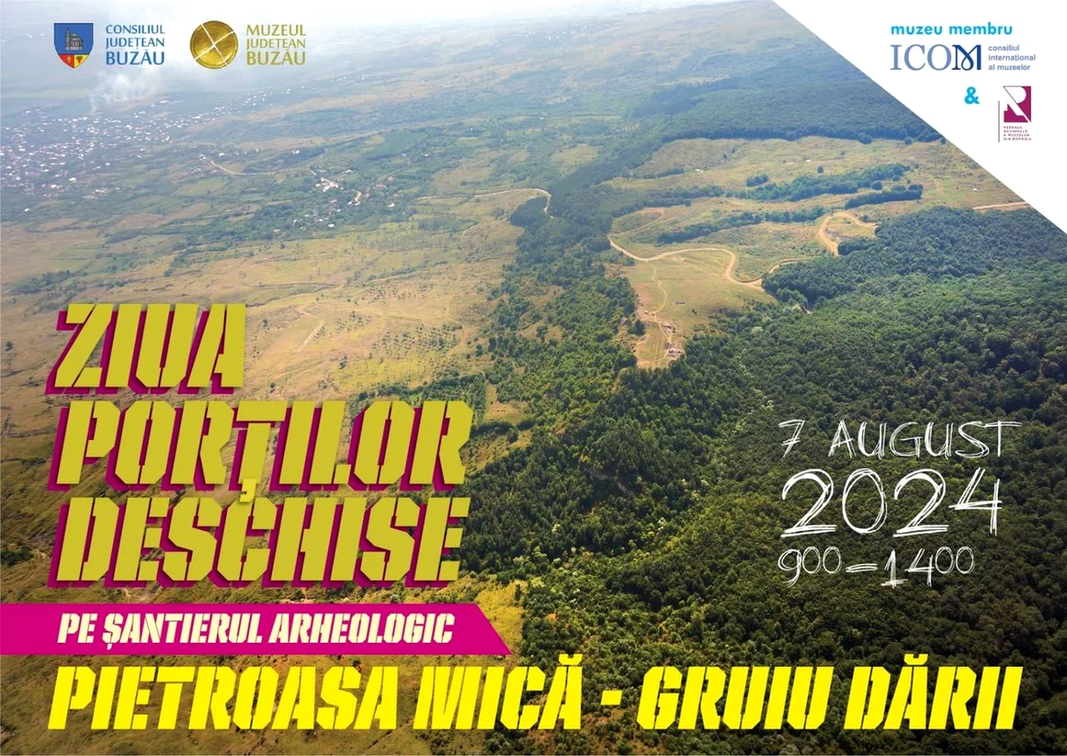 „Ziua porților deschise” pe șantierul arheologic Pietroasa Mică - Gruiu Dării