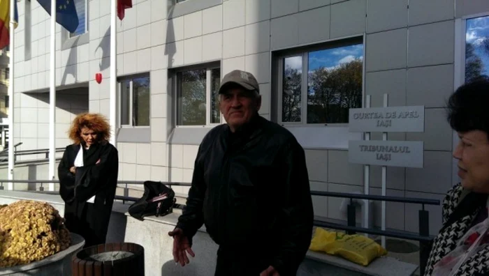 Aurel Giosan, tatăl principalului suspect al crimei din Căminul C4 FOTO Ionuţ Benea