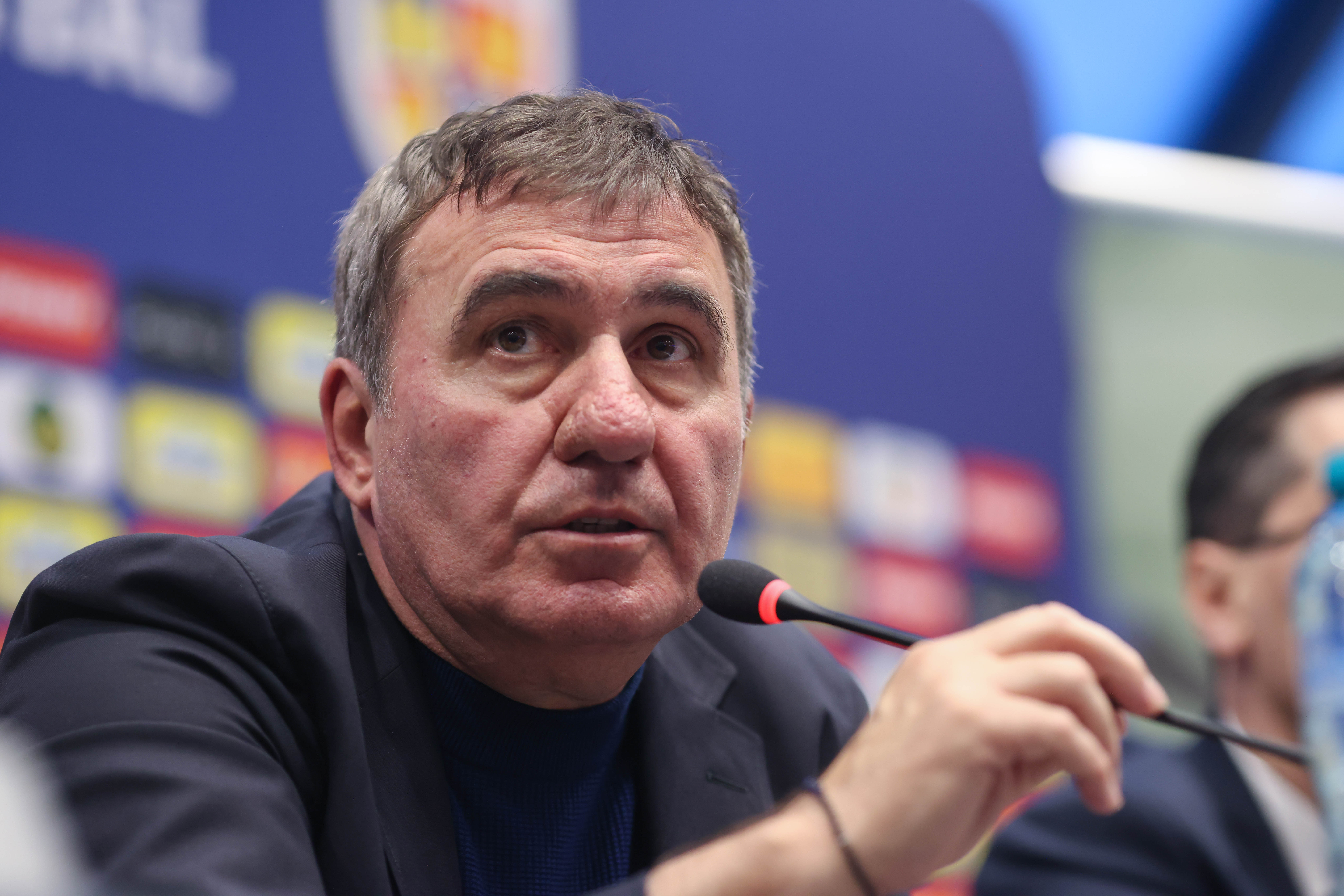 Conferință de presă în care este prezentat Gică Hagi ca fiind noul selecționer al echipei naționale de fotbal, la sediul FRF din București, 20 aprilie 2026. Inquam Photos / George Călin