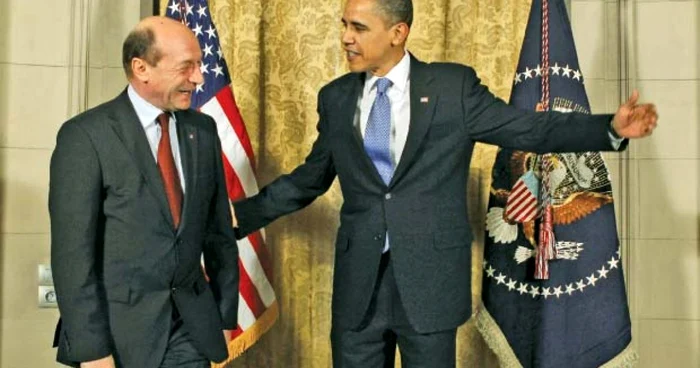 Băsescu şi Obama s-au întâlnit ultima oară la Praga, în aprilie 2010   