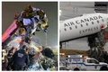 Accident avion Air Canada pe aeroportul LaGuardia din New York FOTO Profimedia