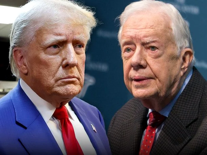 Donald Trump și Jimmy Carter/ FOTO: Getty Images