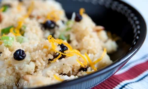 Cauliflower and Couscous Pilaf with Todu and Pine Nuts jpeg