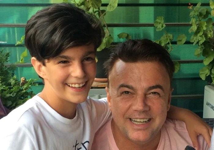 Adrian Enache şi fiul său, Dacid Mihnea
