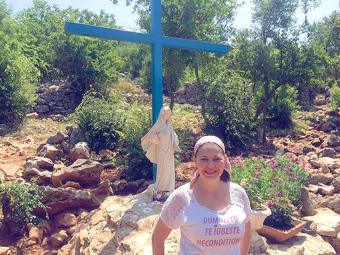 În perioada 23-27 iunie, Rita Mureşan s-a aflat în pelerinaj, pentru a se “conecta” cu Maica Domnului