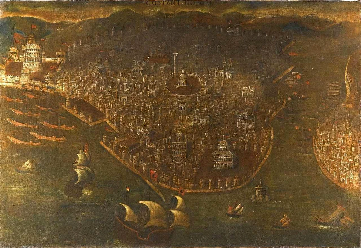 Asediul Constantinopolului (© Wikimedia Commons)