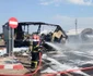Pericol de explozie la Baldovinești FOTO ISU Brăila
