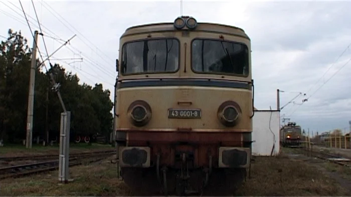 Prima locomotivă electrică fabricată pentru CFR FOTO: dejeanul.ro