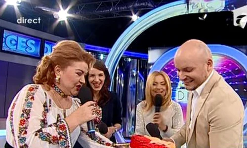 Maria Cârneci a aflat în direct că va fi bunică jpeg