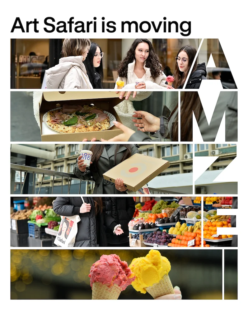 Din 2026, Art Safari se mută în cea mai efervescentă zonă a Bucureștiului, Amzei, și devine Art Safari New Museum