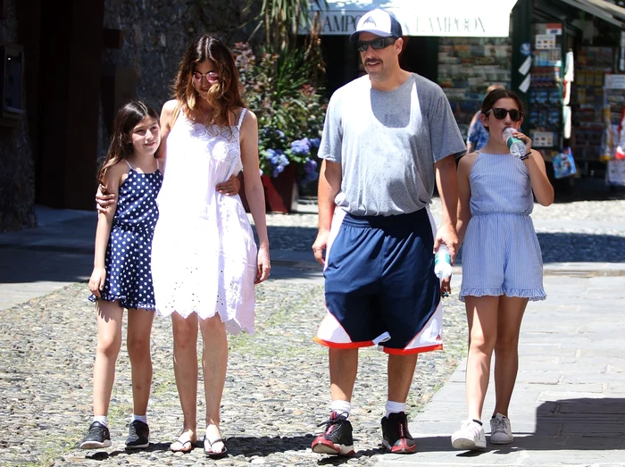 *EXCLUSIVE* Adam Sandler in Portofino with his family jpeg