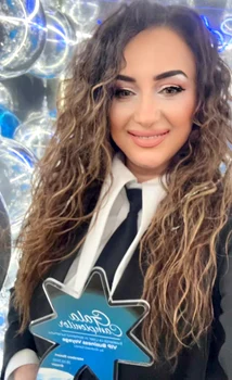 Andreea Sandu, premiată la Gala Campionilor de la Brașov foto: arhiva personală 