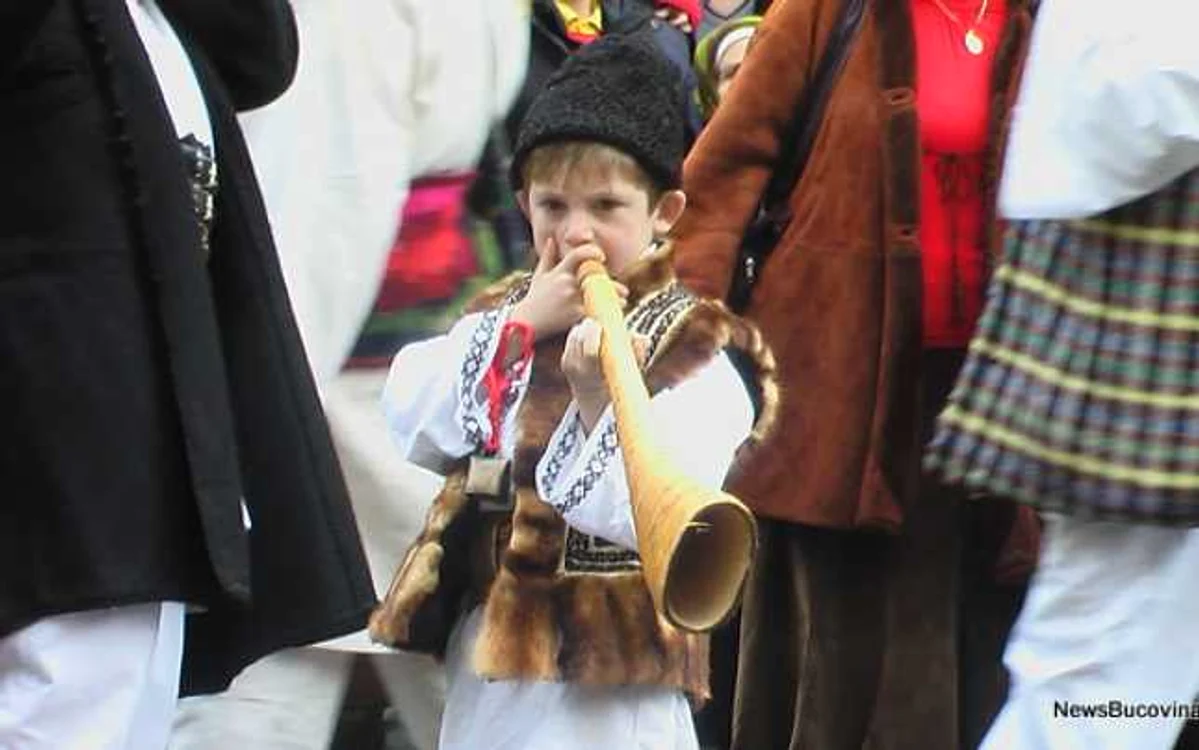 Copil din Bucovina. FOTO: newsbucovina.ro