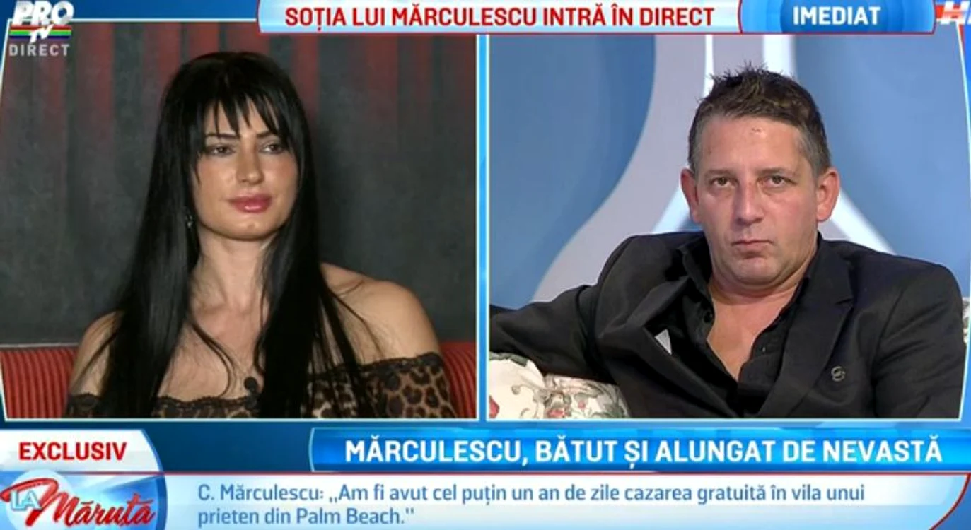 Ella susţine că în disputa cu Mărculescu nu a făcut decât să se apere