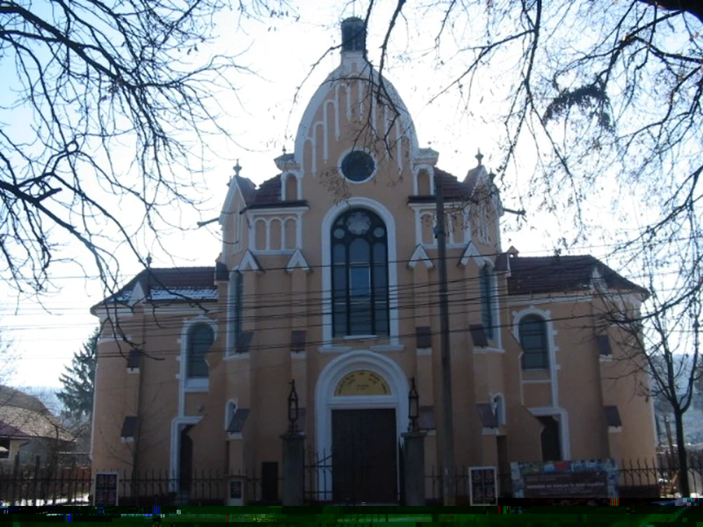 Sinagoga Bistriţa după renovare FOTO: Primăria Bistriţa