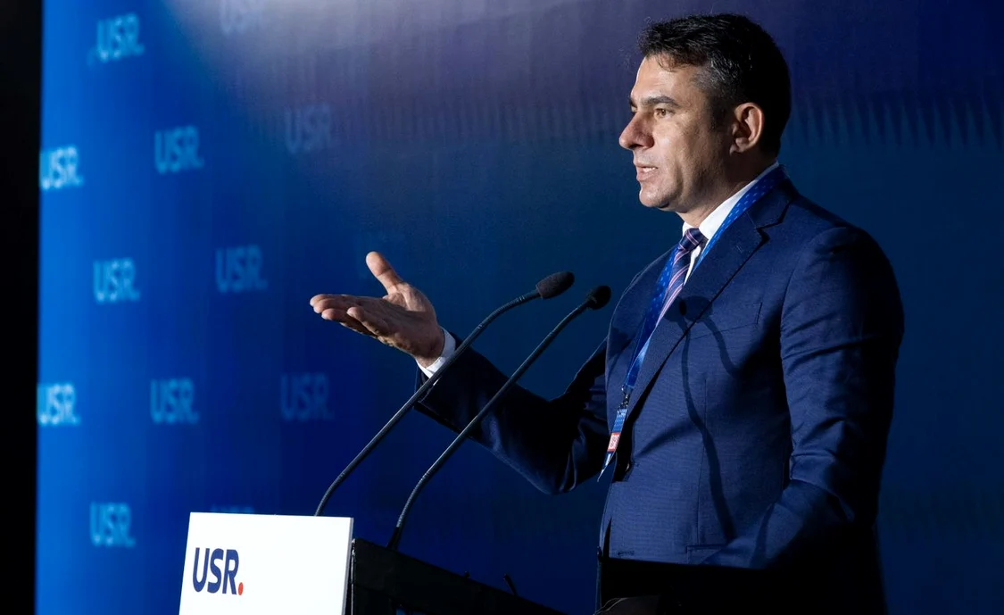 Liderul senatorilor USR, Ștefan Pălărie, a criticat atitudinea AUR FOTO: Arhivă