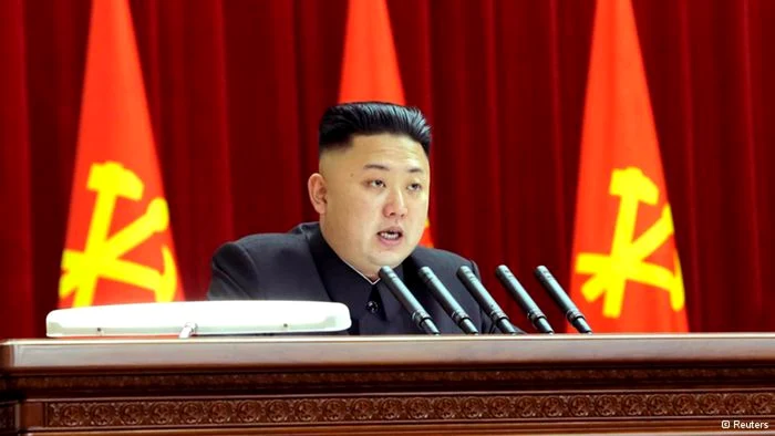Kim Jong-un, liderul de la Phenian FOTO Reuters
