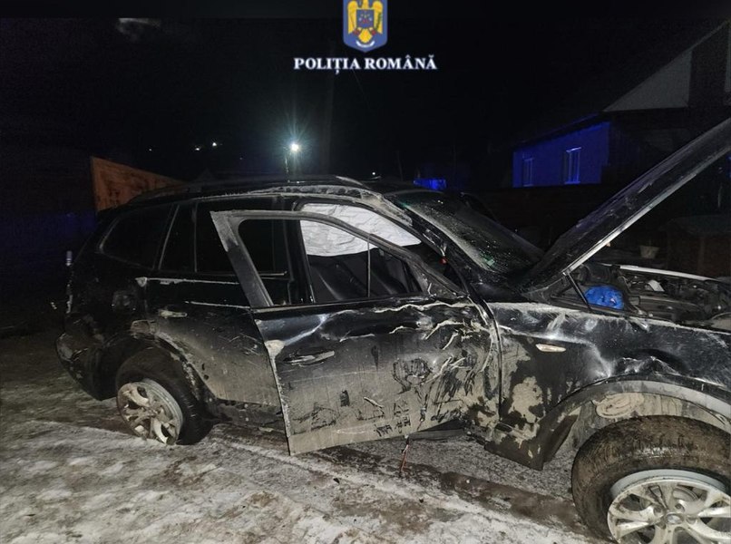 Cascadorie nocturnă la Bicaz Chei. Cum a încercat să şteargă urmele accidentului un şofer din Neamţ 