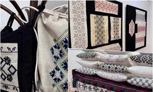 Vernisajul expoziției „Tradiție și metamorfoză. Textile brodate la fir din Câmpia Transilvaniei și reinterpretări", la Muzeul Etnografic al Transilvaniei