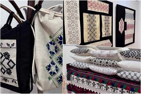 Vernisajul expoziției „Tradiție și metamorfoză. Textile brodate la fir din Câmpia Transilvaniei și reinterpretări", la Muzeul Etnografic al Transilvaniei