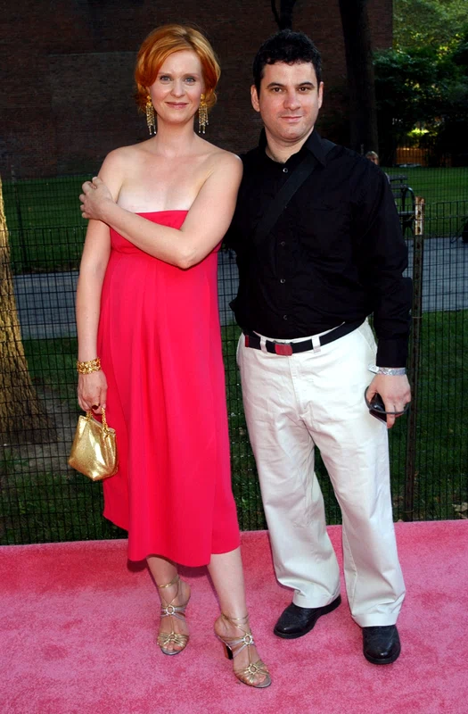 Cynthia Nixon și primul soț, Danny Mozes