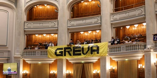 Greva AUR în Parlament 20 septembrie 2021 FOTO Inquam Photos / Octav Ganea