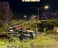 Copac căzut pe masini în București 