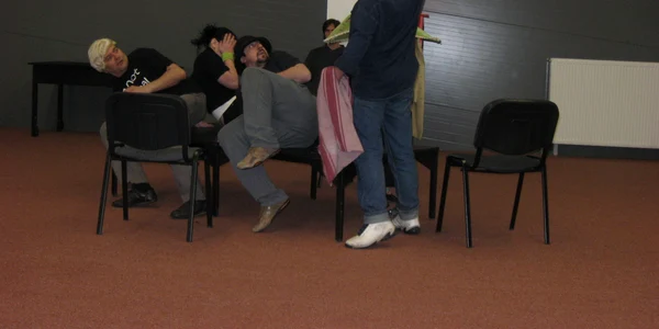 Actorii in piesa „Tango”