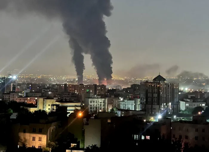 Explozii în Teheran FOTO: X