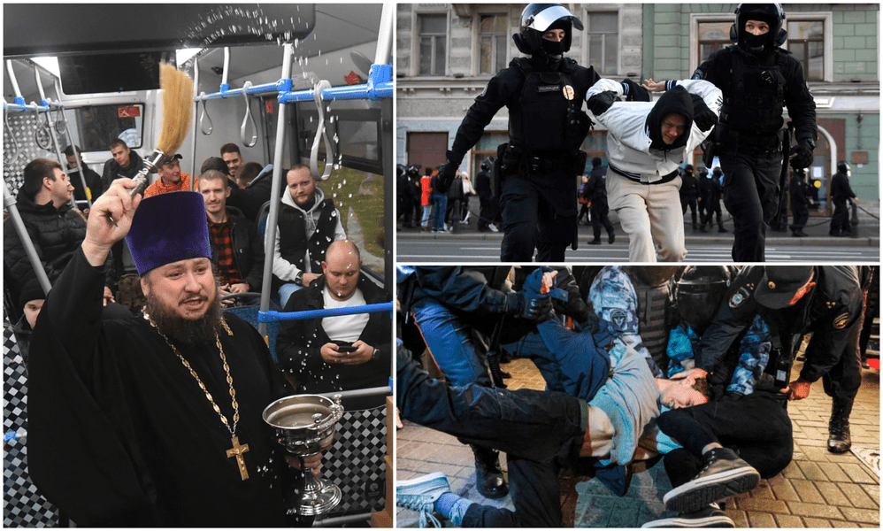 Mobilizarea parțială a rușilor, ironizată de Ucraina: filmulețul postat de ministerul Apărării VIDEO