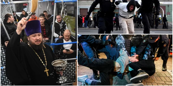 Rusia - mobilizare parțială FOTO Colaj Profimedia, AFP, Twitter 
